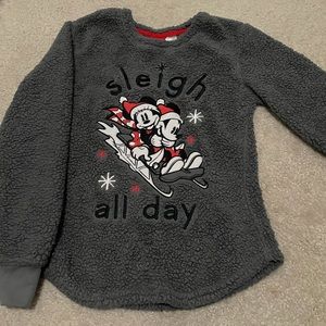 Fuzzy Disney Christmas sweater